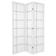 3 Panel Cross Room Divider Screen